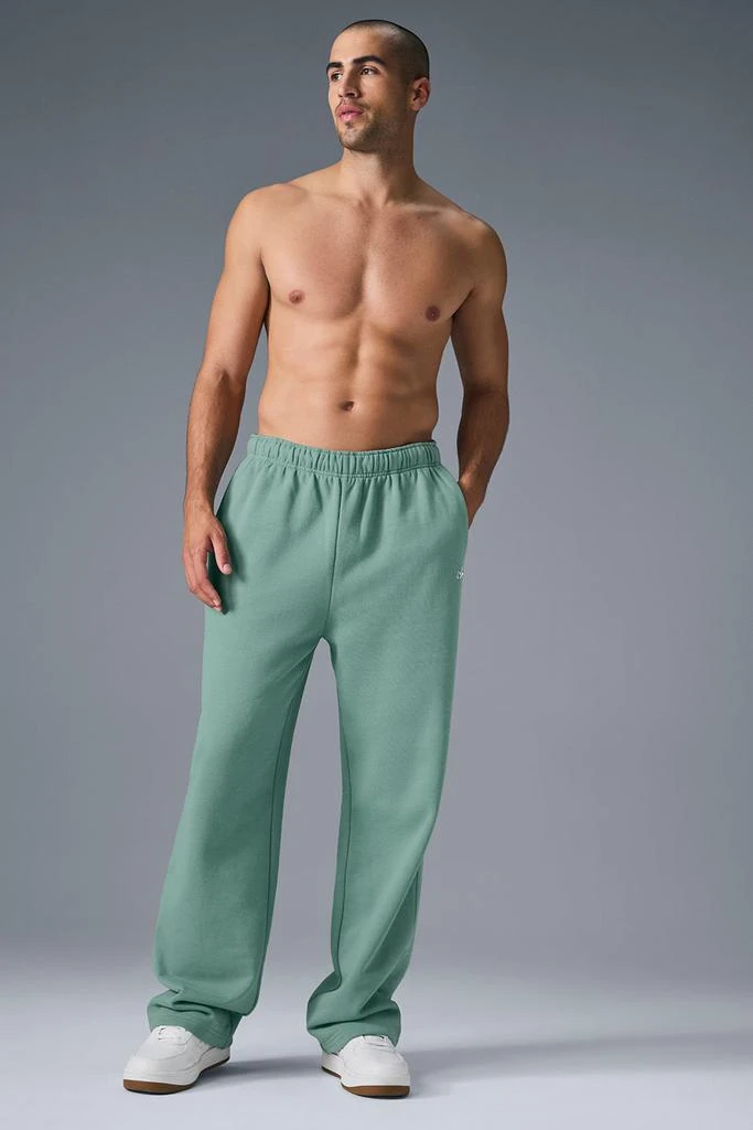Alo Accolade Straight Leg Sweatpant - Botanical Green 4