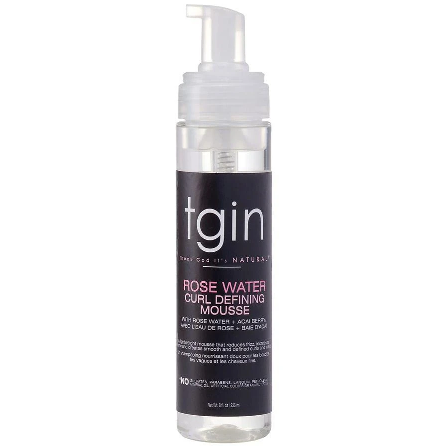 TGIN Rose Water Defining Mousse 1