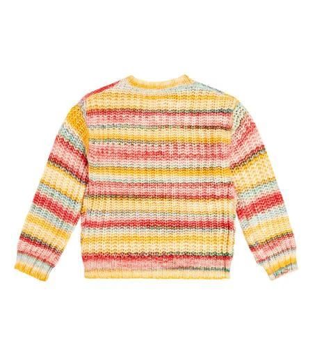 MOLO Gaylen striped cotton-blend sweater 4
