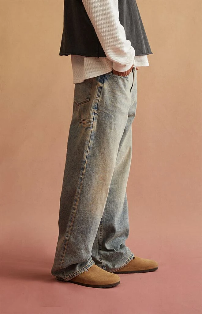 RARE DNM EDIT Tint Light Blue Baggy Jeans 2