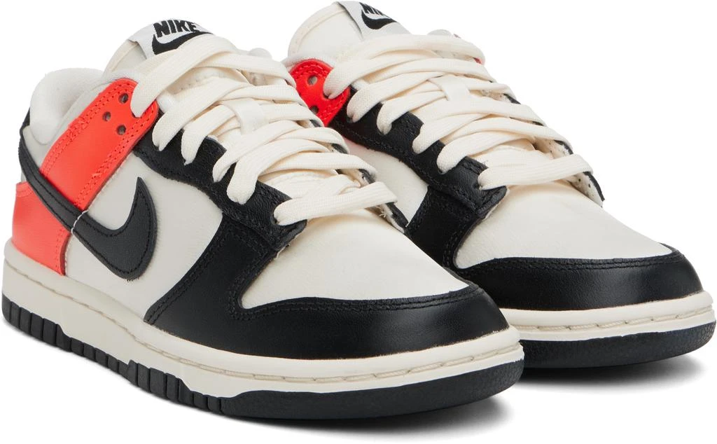 NIKE Black & Pink Dunk Low SE Sneakers 4