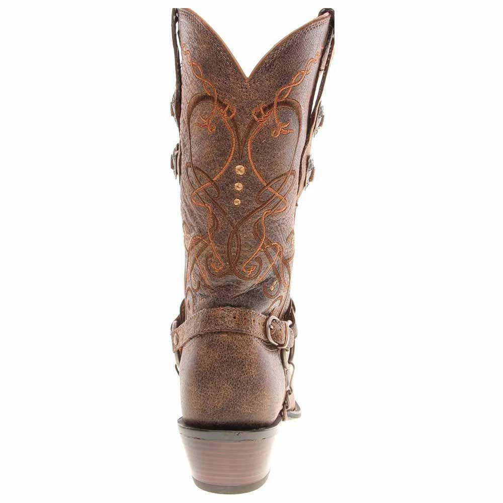 Durango Crush Heartbreaker Pointed Toe Cowboy Boots 3