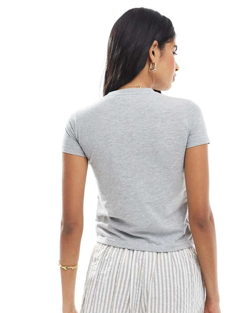 Daisy Street Daisy Street toadally adorable frog graphic tee in grey 4