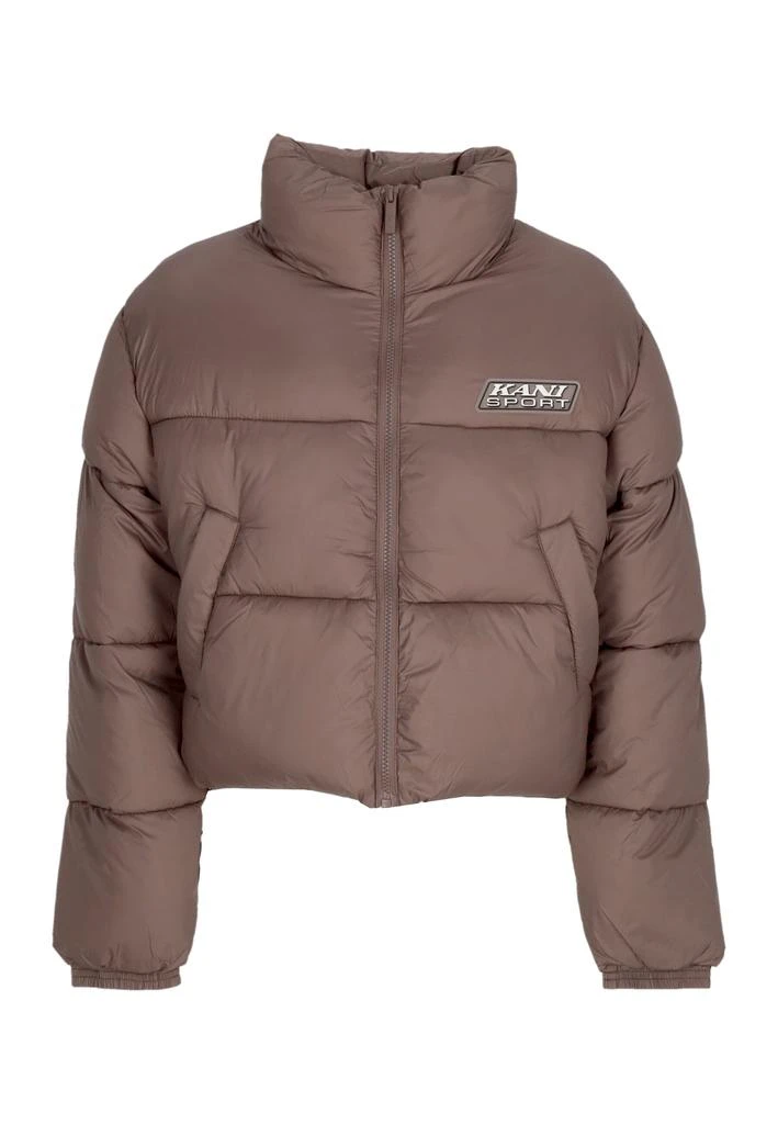 Cropped Taupe Down Coat Stormwear™ Hooded Cropped Puffer Jacket TAUPE  Jackets M&S ID