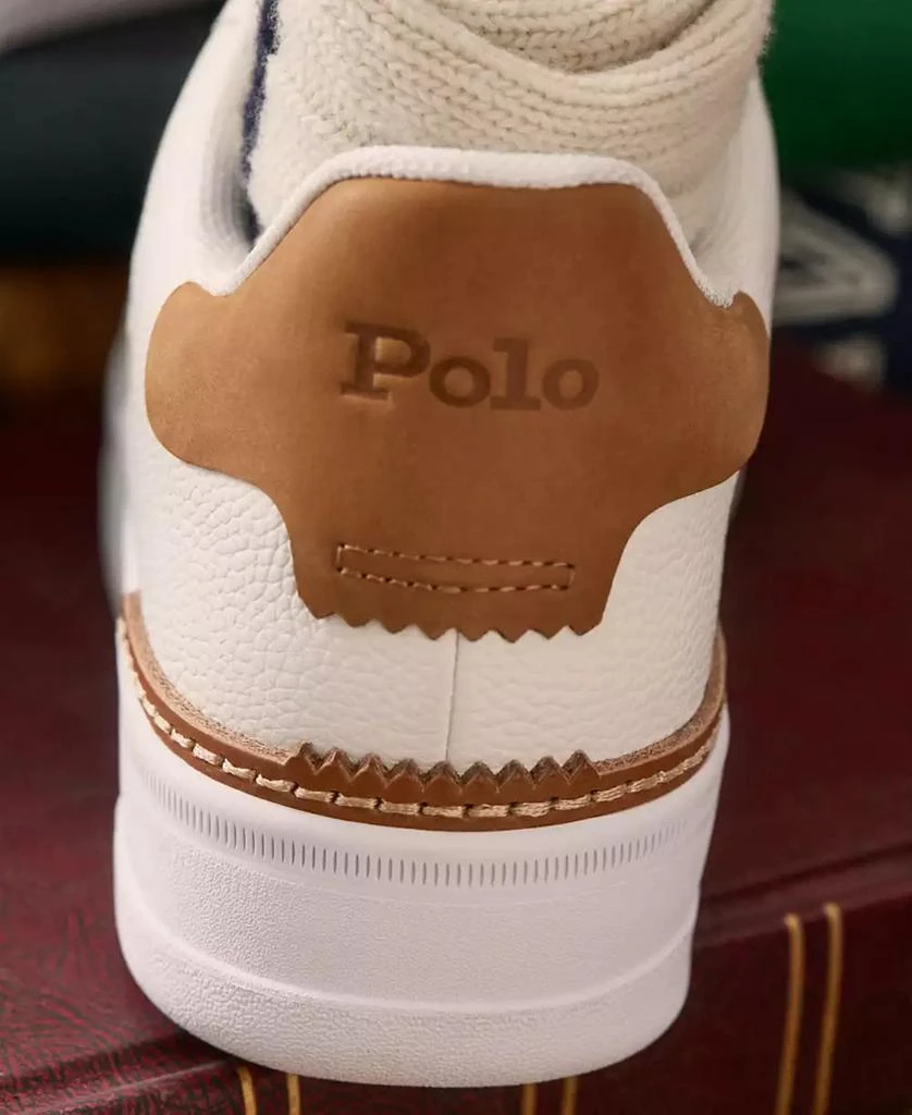 Ralph Lauren Men's Masters Court Lace-Up Sneakers 6