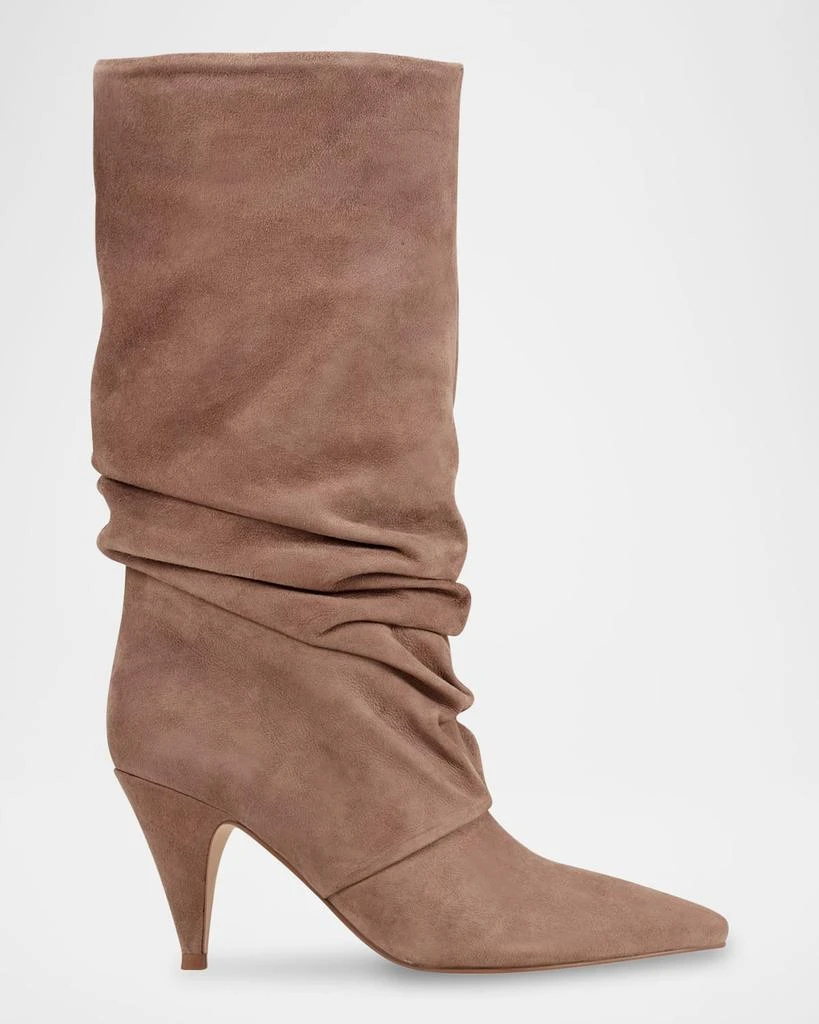 Marc Fisher Retro Slouchy Suede Mid Boots 1
