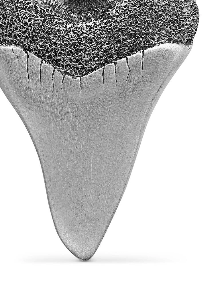 David Yurman Shark Tooth Amulet in Sterling Silver, 25.8mm 6