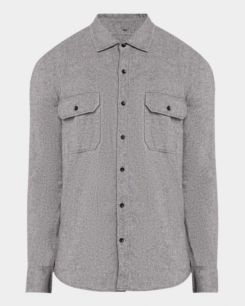 Joe's Jeans Men's Chester Flannel Button-Down Shirt 1