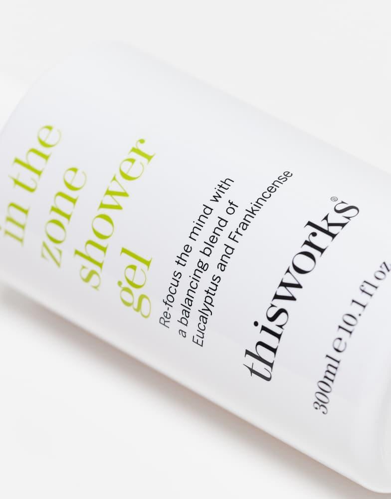 this works This Works In The Zone Shower Gel 300ml