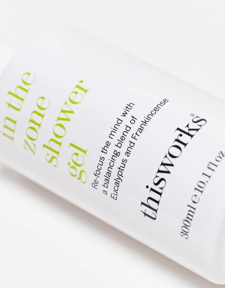 this works This Works In The Zone Shower Gel 300ml 2