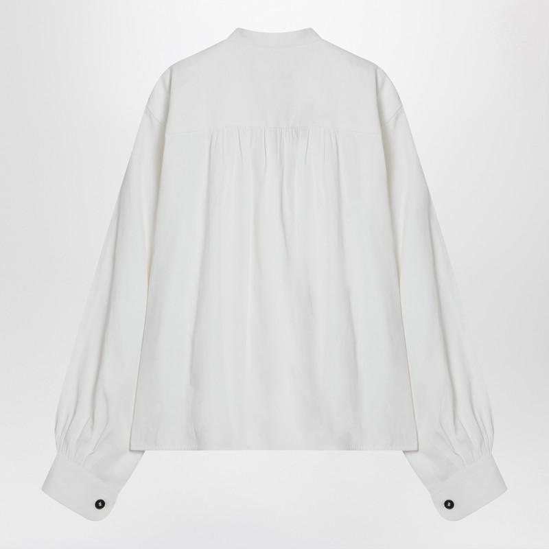 Jil Sander Jil Sander Pleated Shirt In Linen