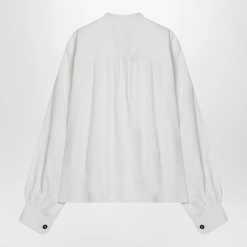 Jil Sander Jil Sander Pleated Shirt In Linen 2