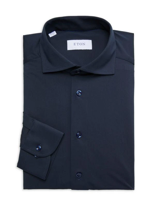 Eton Cutaway Collar Dress Shirt 1