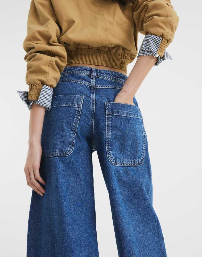 River Island River island front pocket detail jean in blue