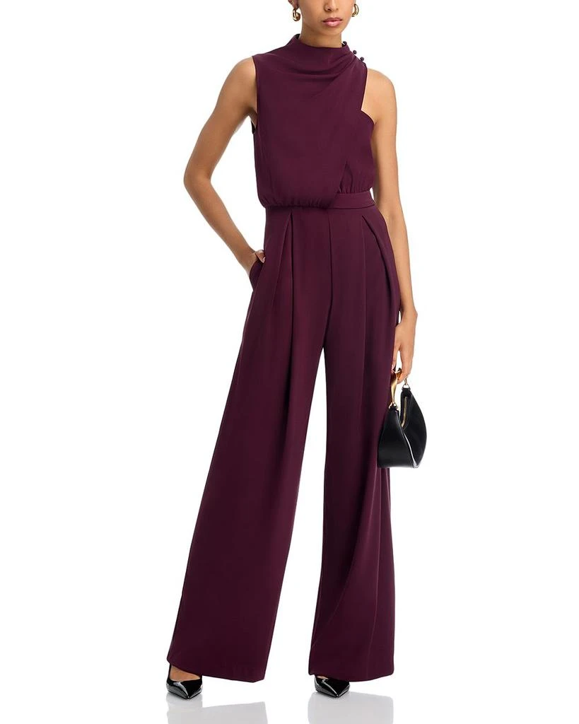Black Halo Floella Wide Leg Jumpsuit 2