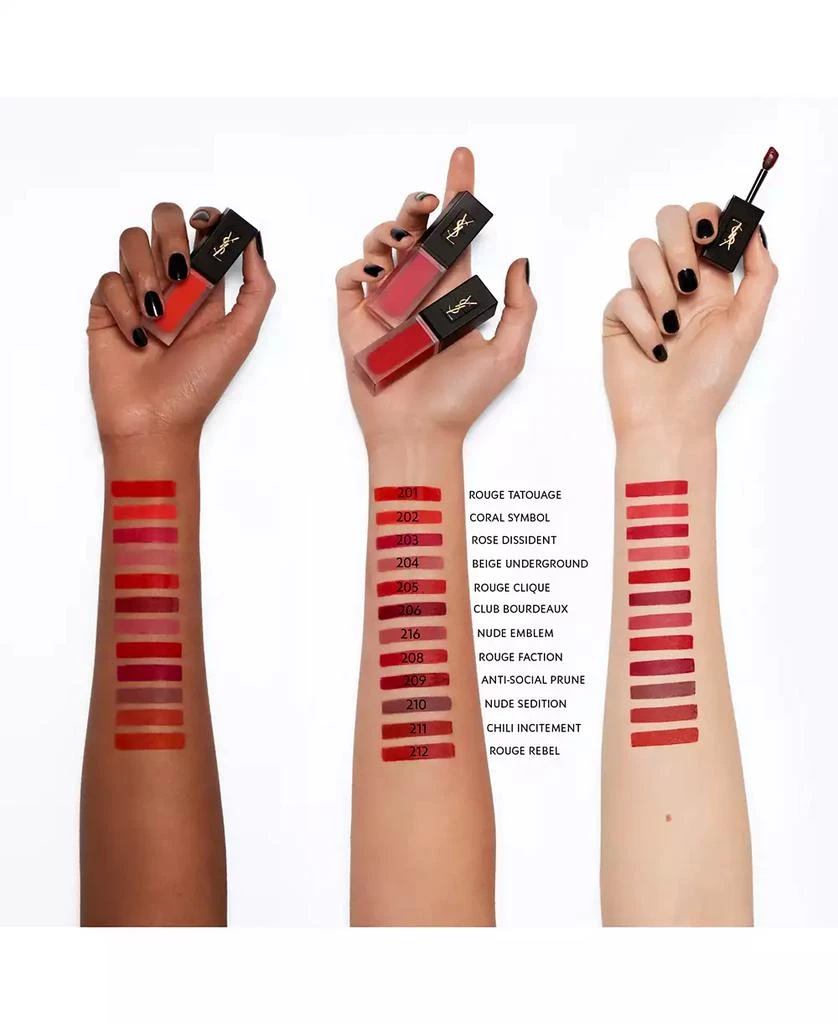 Yves Saint Laurent Tatouage Couture Velvet Cream Liquid Lipstick 5