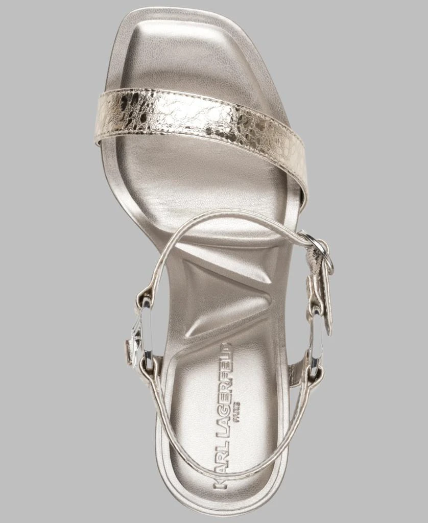 Karl Lagerfeld Paris CYBIL ANKLE STRAP SANDAL 3