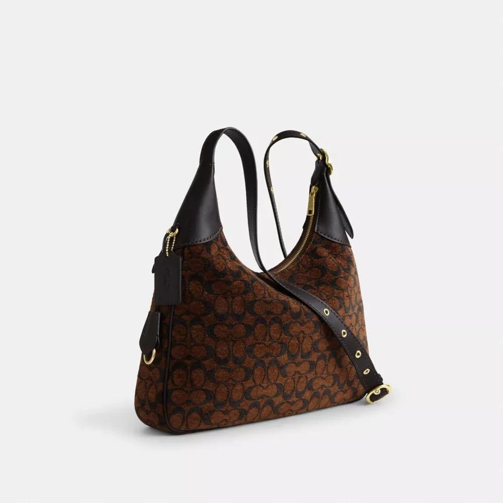 Coach Ella Shoulder Bag In Signature Chenille 4