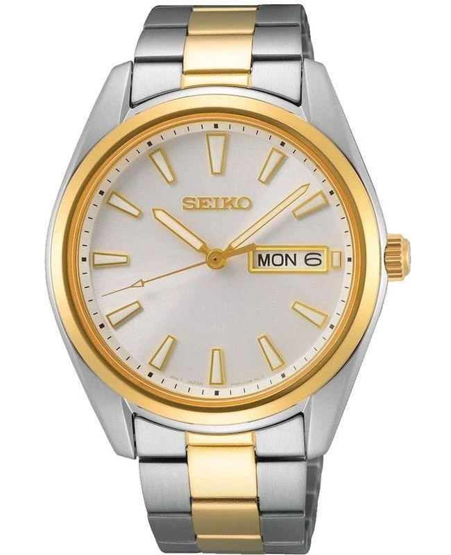 Seiko Seiko Neo Classic Silver Dial Two-Tone Steel Men's Watch SUR446P1 1