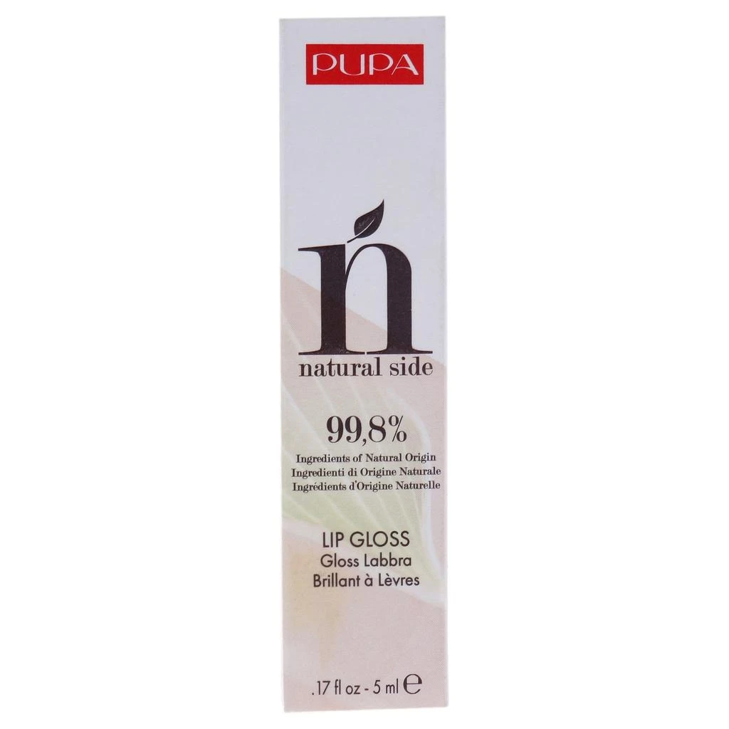 PUPA Milano Natural Side Lip Gloss - 001 Light Rose by  for Women - 0.17 oz Lip Gloss 5