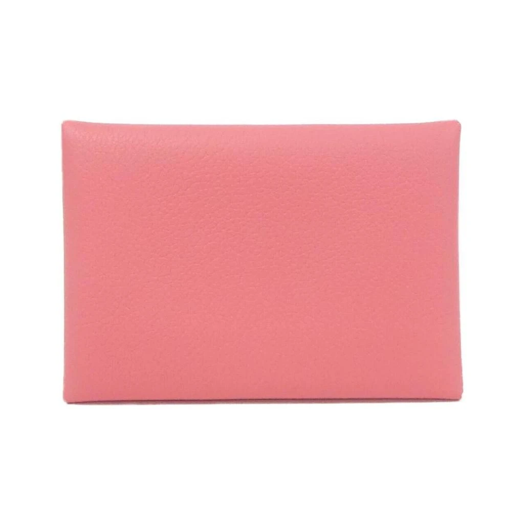 Hermes pink Azalee Leather Coin Purse/Coin Case (Pre-Owned)