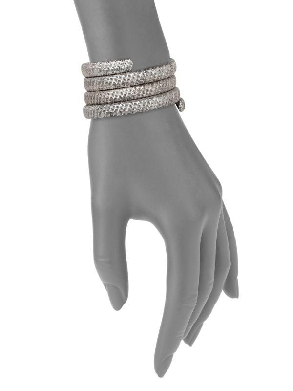 John Hardy Classic Chain Sterling Silver Multiple Coil Bracelet