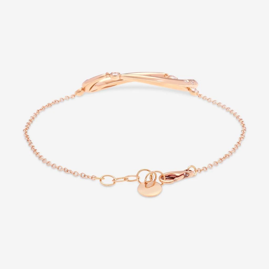 Giloro Giloro 18K Yellow Gold Diamond Chain Bracelet P4645-108R 3