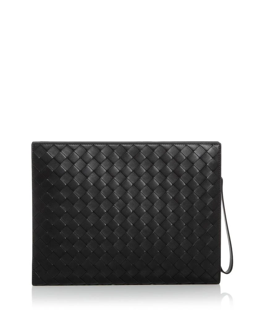 Bottega Veneta Intrecciato Leather Document Case 2
