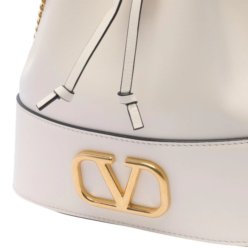 Valentino Valentino VLogo Signature Drawstring Mini Bucket Bag 4