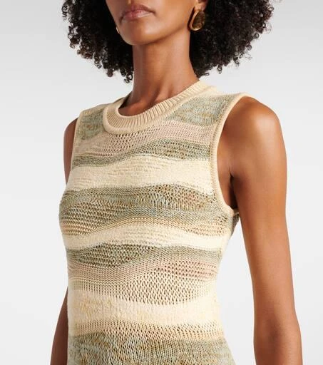 Ulla Johnson Gaia cotton-blend midi dress 4