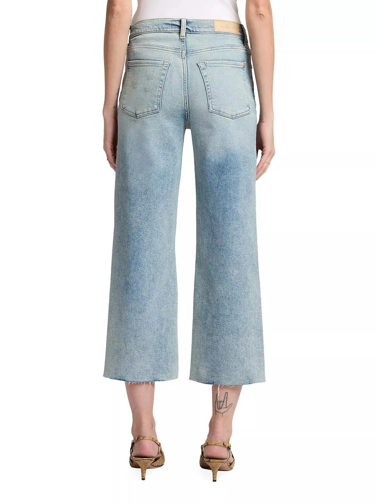 7 For All Mankind Alexa Cropped Wide-Leg Jeans 3