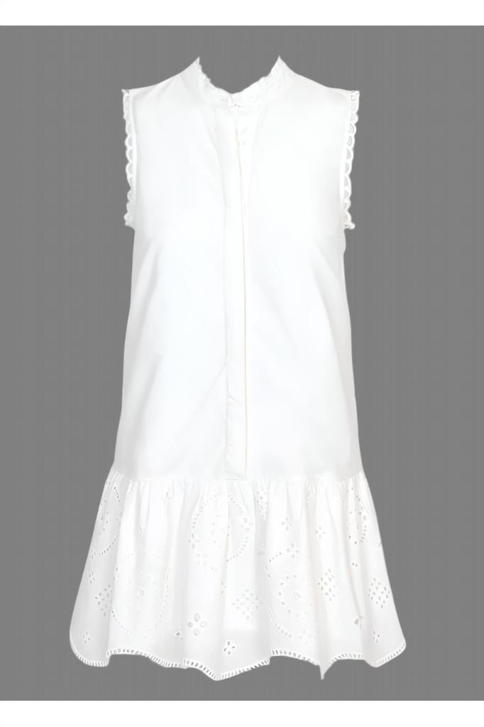 Adelyn Rae Adelyn Rae - Kimmie Eyelet Mini Dress