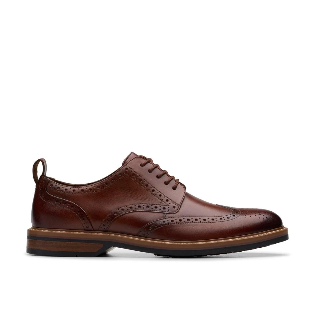Clarks Aldwin Limit in Brown Leather