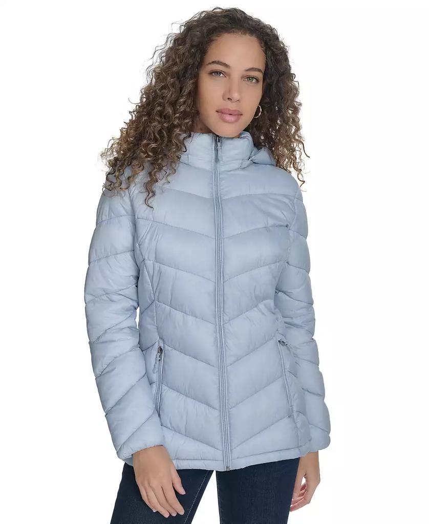 Charter Club Women's Packable Hooded Puffer Coat, Created for Macy's