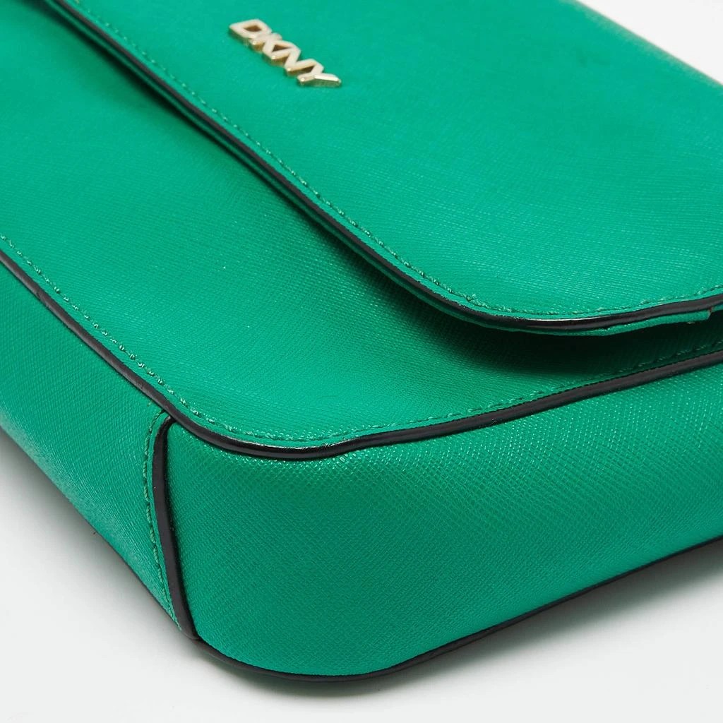 DKNY DKNY Green Leather Bryant Flap Crossbody Bag 11