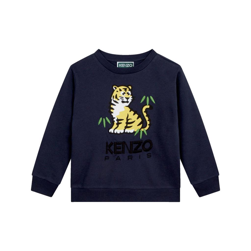 Kenzo Sweat-Shirt Marine - Enfant Garçon - Kenzo Kids