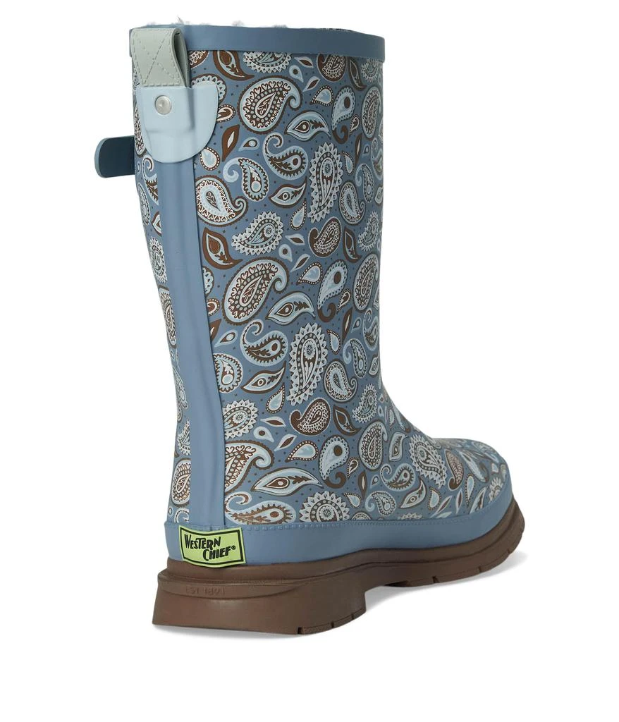 Western Chief Faux Fur Mid Rain Boot 5