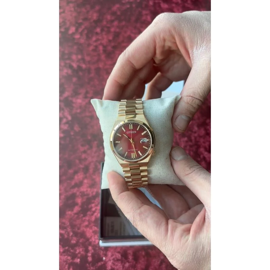 Citizen Tsuyosa Automatic Red Dial Watch NJ0153-82X 1