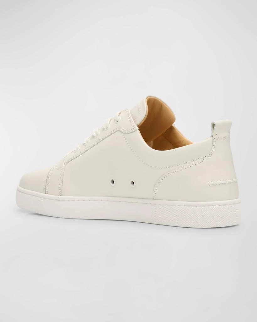 Christian Louboutin Men's Louis Junior Leather Low-Top Sneakers 4