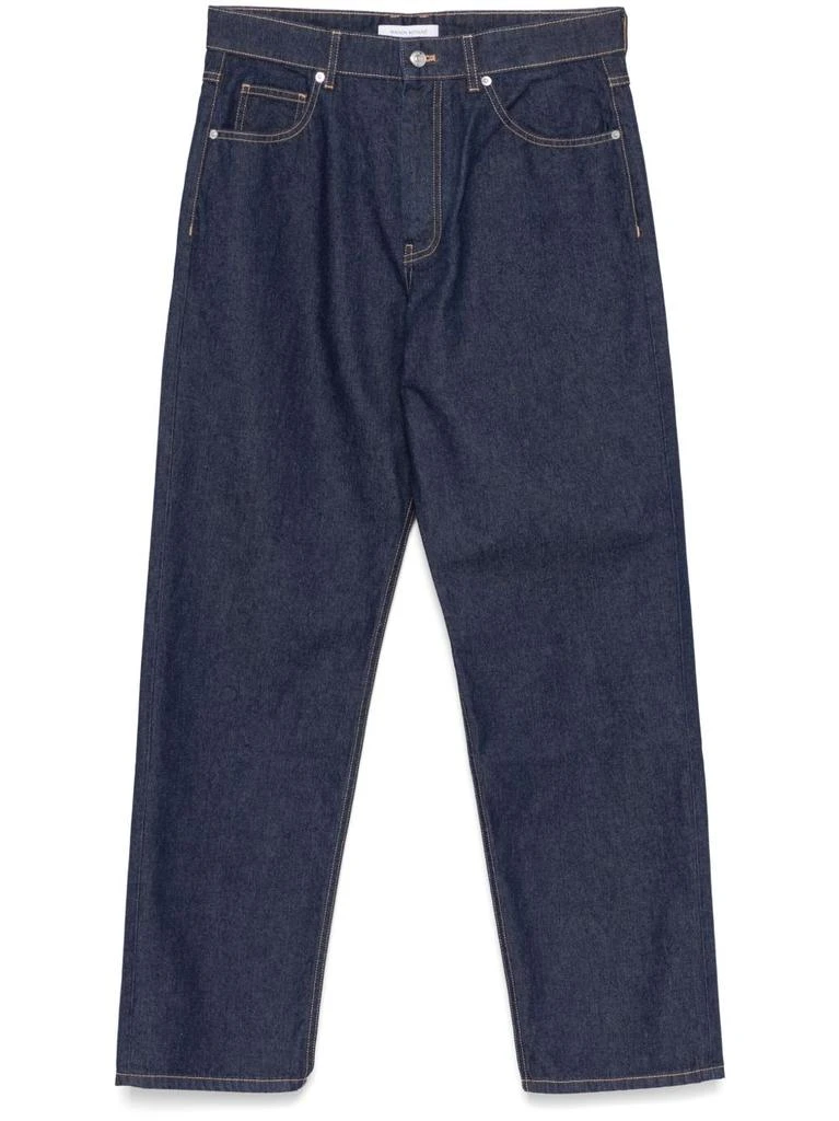Maison Kitsune STRAIGHT-LEG DENIM JEANS 1