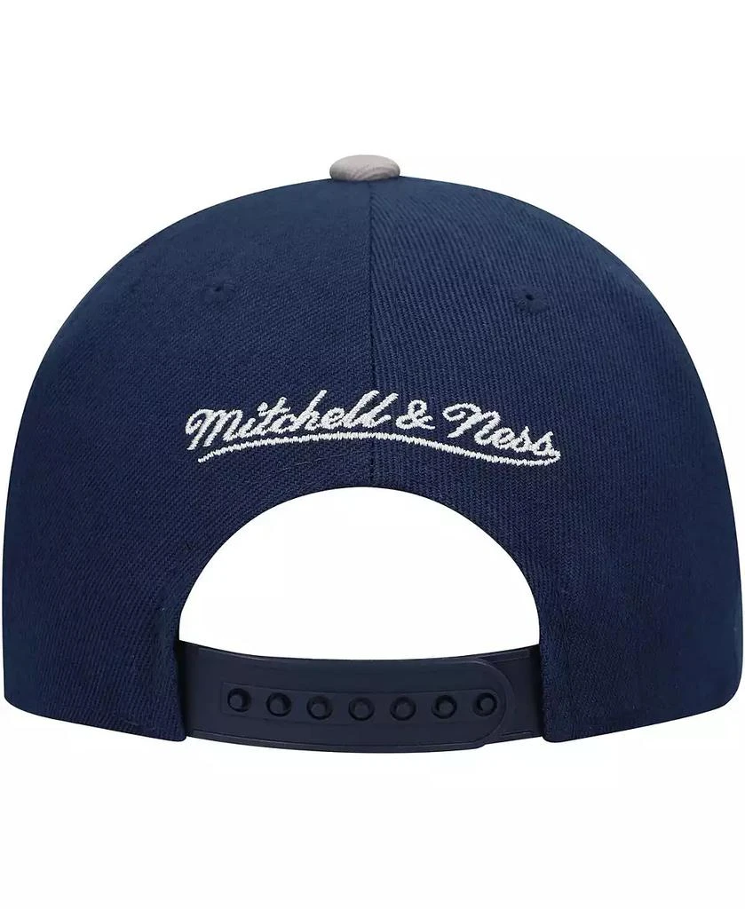 Mitchell & Ness Big Boys and Girls Navy/Silver Dallas Cowboys Two-Tone Snapback Hat 3