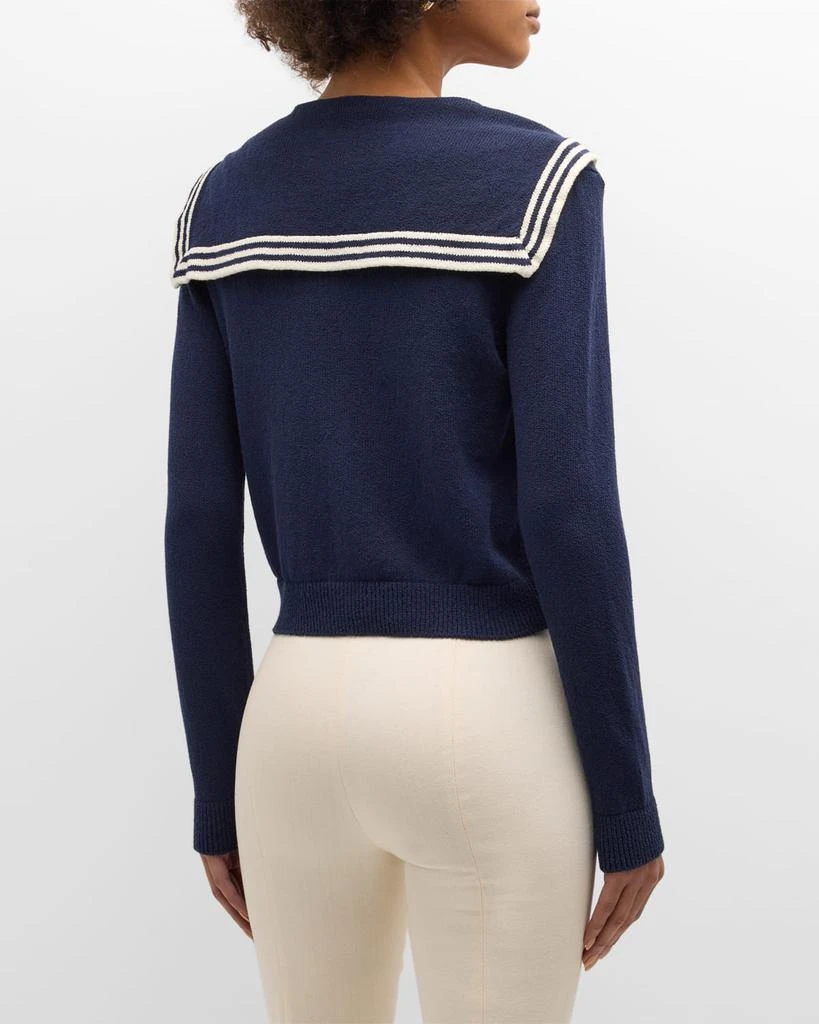 FRAME Knit Sailor Cardigan 6