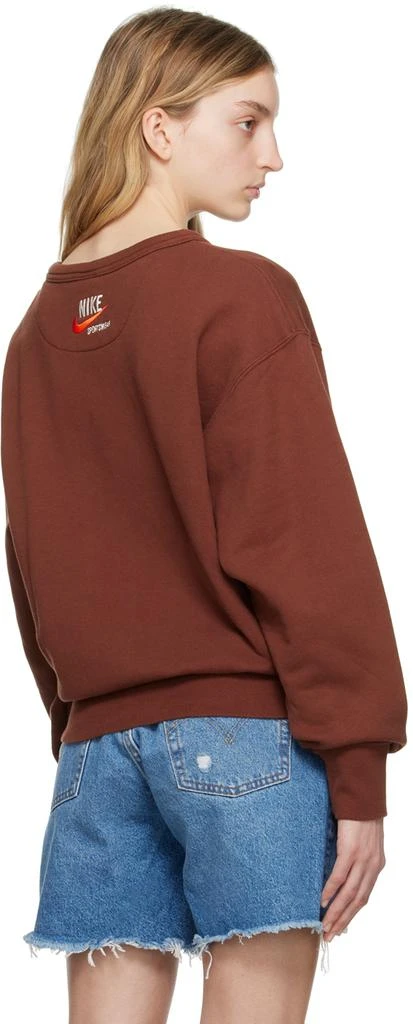 NIKE Brown Crew Sweatshirt 3