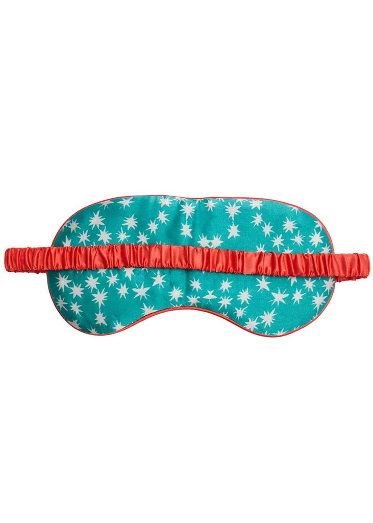 JESSICA RUSSELL FLINT Tear Stars printed silk eye mask 2