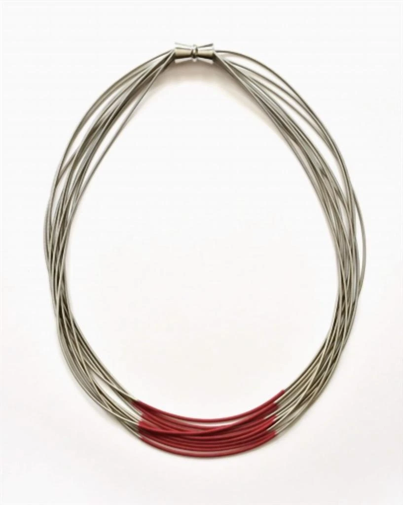 Sea Lily Sea Lily - Women's Multi-strand Wire & Chain Necklace With Segment