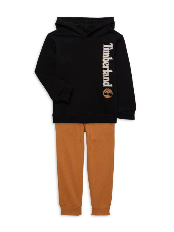 Timberland Boy's 2-Piece Logo Hoodie & Joggers Set 1