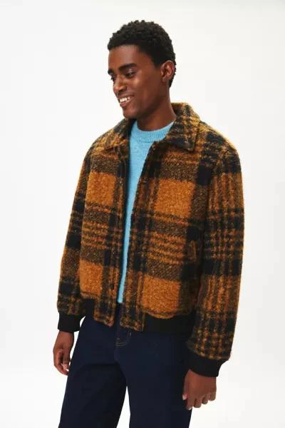 Native Youth Native Youth Ramos Boucle Plaid Fleece Jacket 3