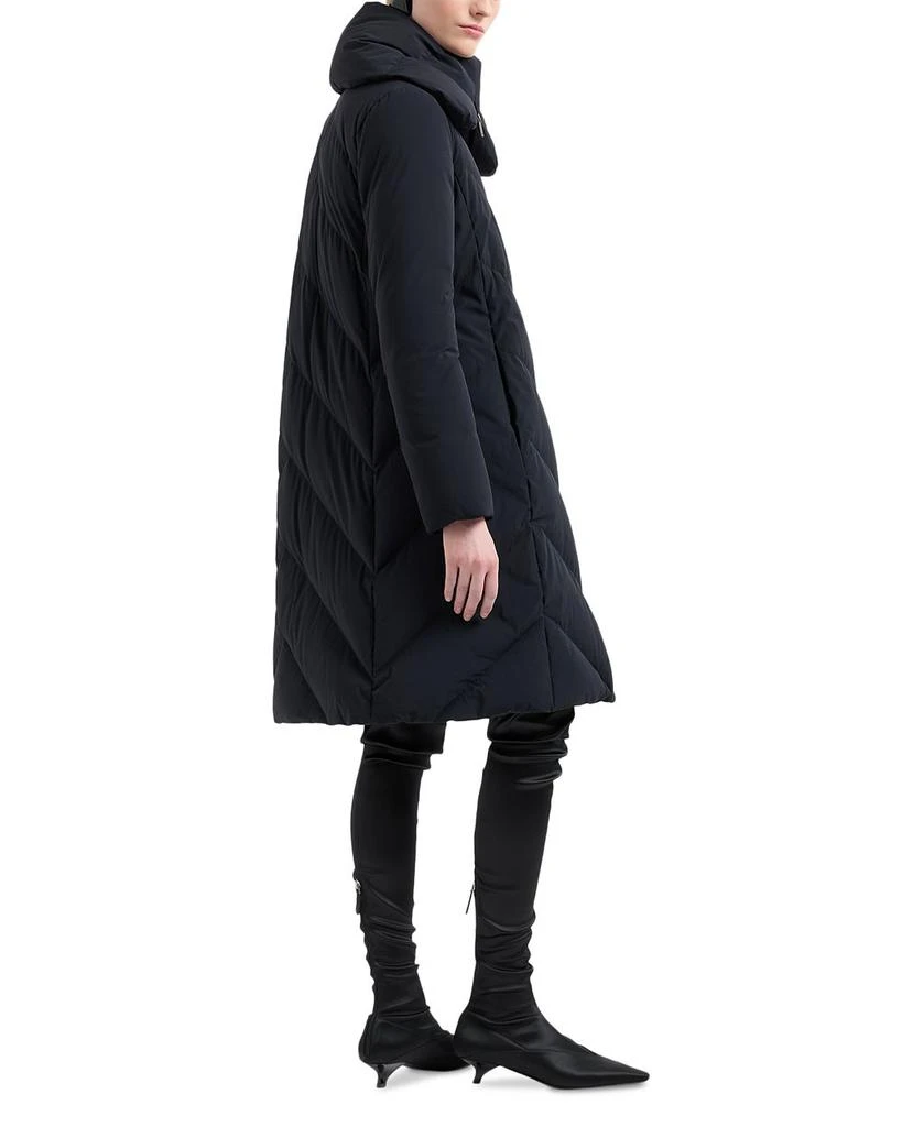 Emporio Armani Pillow Collar Puffer Coat 3