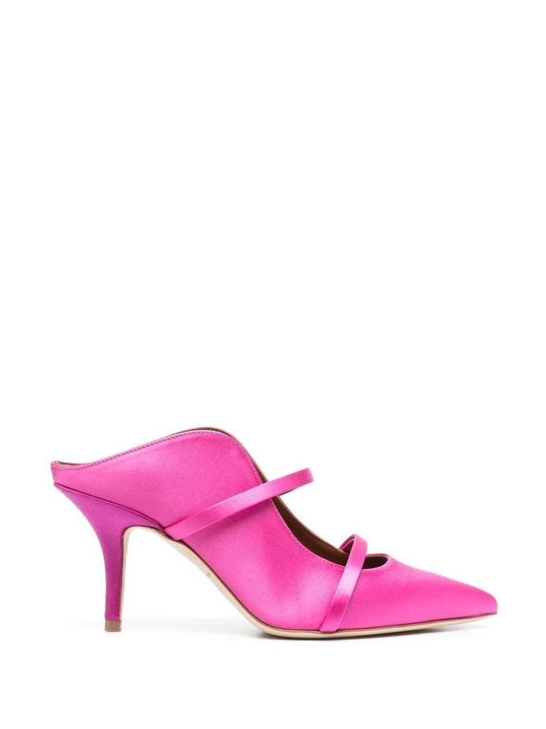 Malone Souliers Malone Souliers Maureen 70 Satin Mules 1
