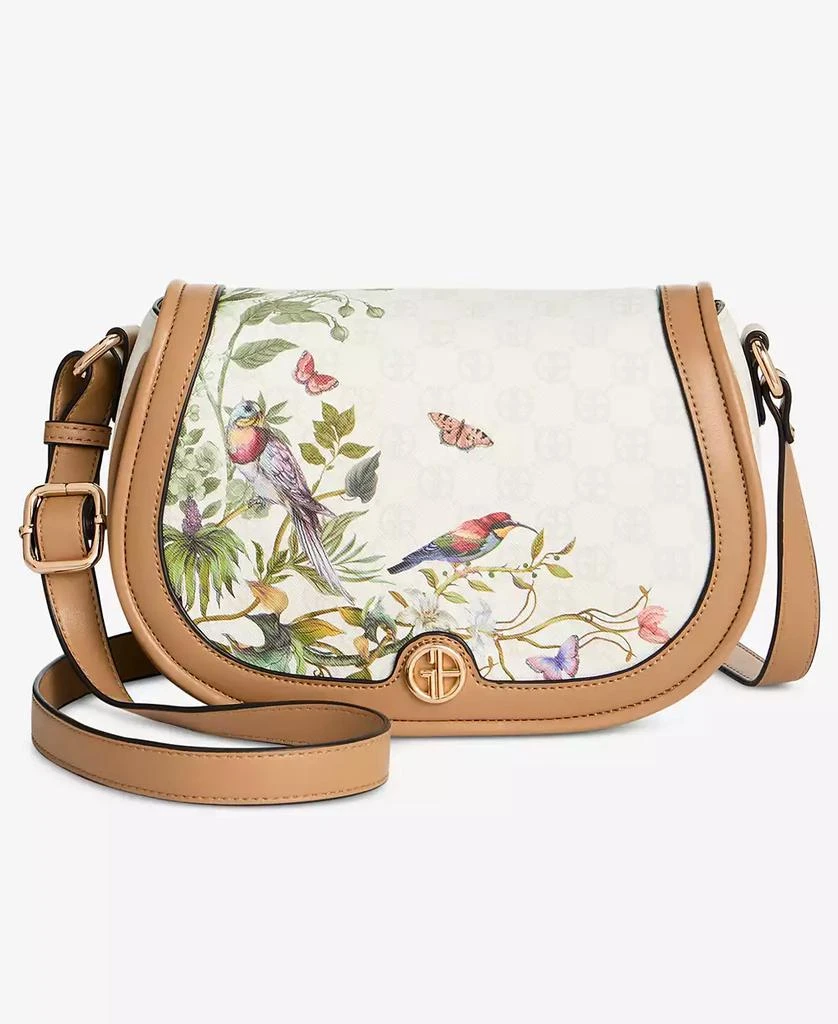Giani Bernini Tropical Saddle Crossbody, Exclusively at Macy's 1